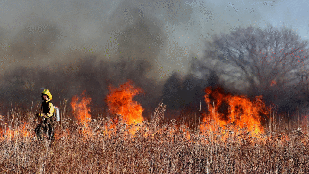 Un incendio forestal / Ruralísimo