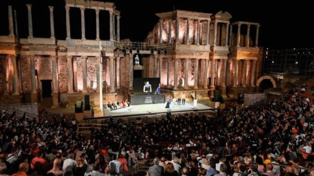 Anfiteatro de Mérida en el Día de Extremadura 2025 / Europa Press