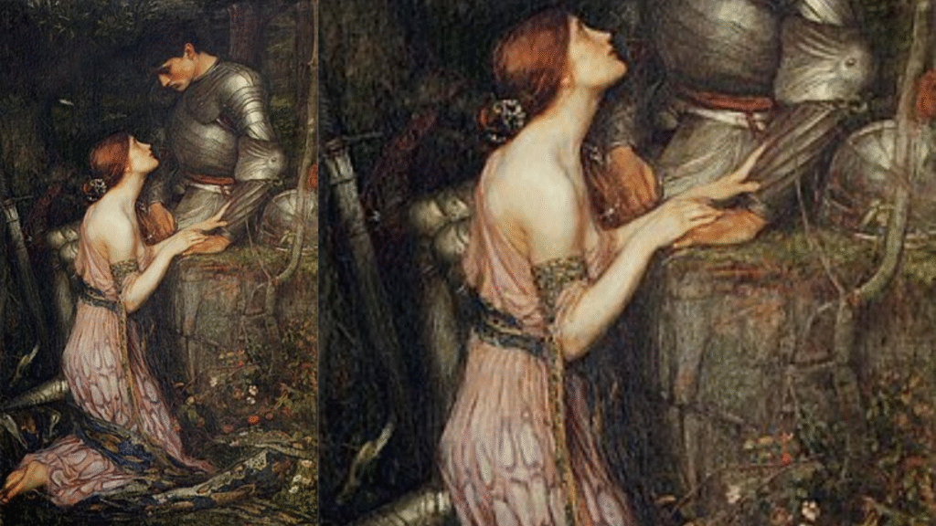Lamia y el soldado de John William Waterhouse (1849-1917) / Ruralísimo